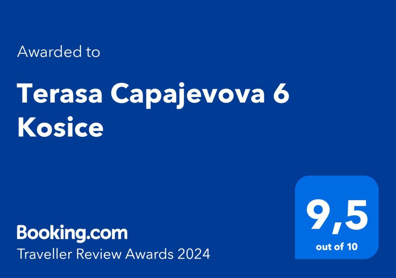 Terasa Capajevova 6 Kosice Apartment Ngoại thất bức ảnh